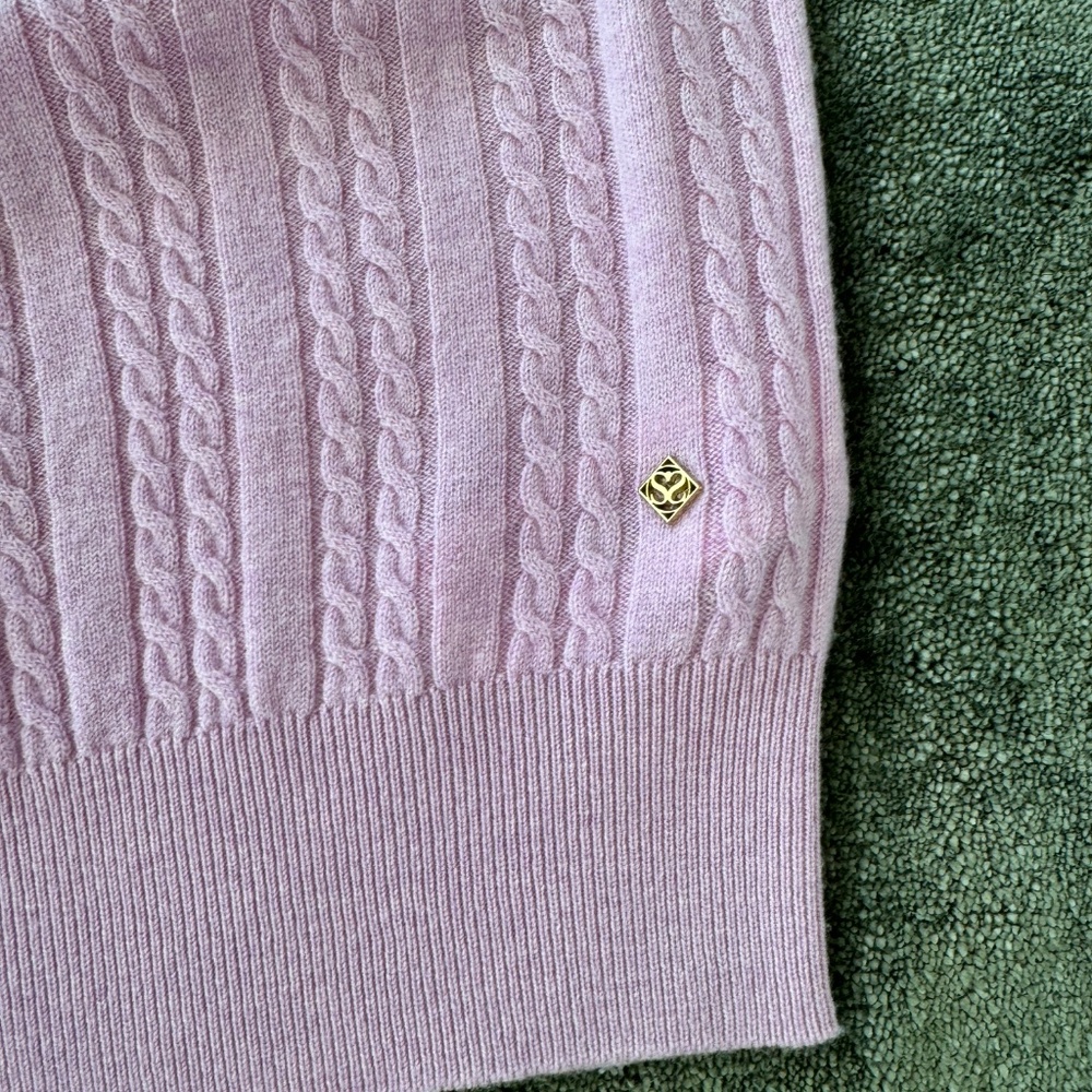 Pink Sandro Wool Sweater Vest - Picture 2 of 5